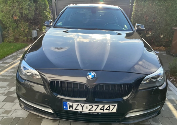 BMW Seria 5 cena 62000 przebieg: 88000, rok produkcji 2014 z Żyrardów małe 154